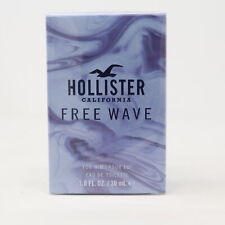 Free Wave by Hollister Eau De Toilette For Him 1,0 oz/30 ml spray novo com caixa comprar usado  Enviando para Brazil