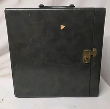Vintage LP Vinyl Record Case Travel With Lock comprar usado  Enviando para Brazil