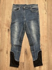 Reithose vollbesatz jeansoptik gebraucht kaufen  Feucht