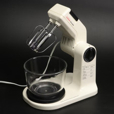 Vintage Sunbeam Mixmaster 12 Velocidades Suporte Mixer 2 Tigelas, Batedores e Ganchos para Massa comprar usado  Enviando para Brazil