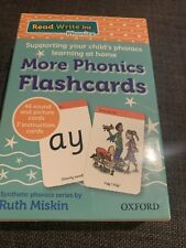 Phonics flash cards. for sale  LONDON