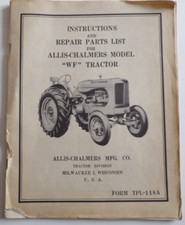 Manuel tracteur allis d'occasion  France