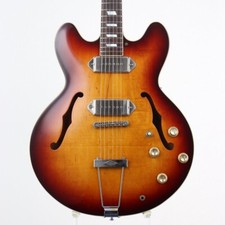 Guitarra elétrica Epiphone Casino etiqueta laranja feita no Japão vintage Sunburst 1991 comprar usado  Enviando para Brazil