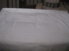 Tischdecke handarbeit weiß gebraucht kaufen Tischdecke handarbeit weiß gebraucht kaufen  Rattiszell