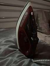 Steam iron black for sale  LEEDS