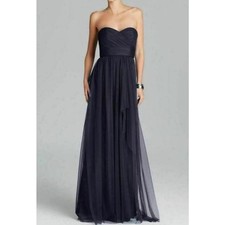 Amsale strapless navy for sale  Downey