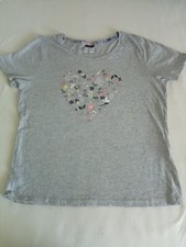 Shirt grau applikation gebraucht kaufen  Belgern
