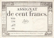 Assignat 100 francs d'occasion  Montélimar