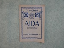 Verdi aida ricordi usato  Sarezzo