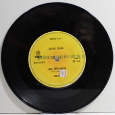 SILVIO CESAR MEU TESTAMENTO BRAZIL BOSSA JAZZ FUNK 7" - DOM SALVADOR comprar usado  Brasil 