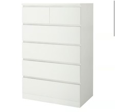 Malm kommode weiß gebraucht kaufen  Mannheim