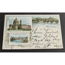 Cartolina ricordo torino usato  Alessandria
