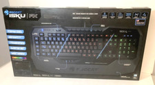 NOVO Roccat Isku FX Multicolorido Retroiluminado Teclado para Jogos ROC-12-901 PRETO comprar usado  Enviando para Brazil