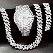 Rhinestone quartz watch for sale  Freeport