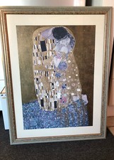 Bild klimt kuss gebraucht kaufen  Hamburg