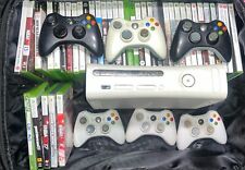 Usado, Pacote de console Xbox 360 6 controles, 45+ discos, carregadores $3000 valor de varejo comprar usado  Enviando para Brazil