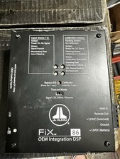 Processador de sinal digital JL Audio FiX-86 OEM ótimo estado e bem conservado comprar usado  Enviando para Brazil