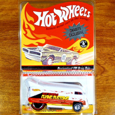 Hot Wheels RLC Charity Flying Customs personalizado VW Drag Bus 1 de 1000 branco comprar usado  Enviando para Brazil