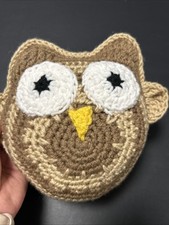 Pelúcia de coruja de crochê feita à mão, usado comprar usado  Enviando para Brazil