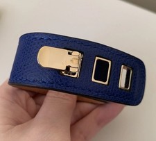 Valextra blue leather for sale  LONDON