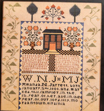 Amanda jarrett sampler for sale  Minneapolis
