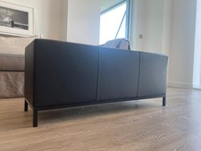 Leather bench ottoman for sale  GUILDFORD