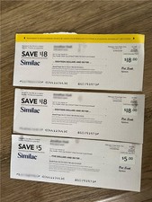 Similac coupons checks for sale  Ontario