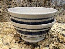 Conjunto de 2 tigelas de sorvete vintage feitas à mão Blue Bell Creameries cerâmica Texas comprar usado  Enviando para Brazil