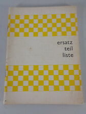 Teilekatalog ersatzteilliste j gebraucht kaufen  Jever