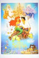 Usado, THE LITTLE MERMAID Orig. pôster do filme exYU 1989 JODI BENSON, WALT DISNEY CLASSIC comprar usado Usado, THE LITTLE MERMAID Orig. pôster do filme exYU 1989 JODI BENSON, WALT DISNEY CLASSIC comprar usado  Enviando para Brazil
