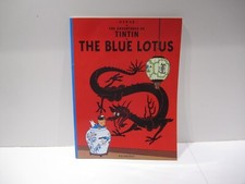 Tintin lotus bleu d'occasion  Bourg-lès-Valence