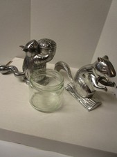Pewter squirrel nut for sale  Belmont