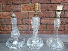 Vintage cut glass for sale  WARRINGTON