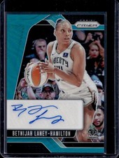 2024 Panini WNBA Prizm Betnijah Laney-Hamilton azul-petróleo autografado #16/35 comprar usado  Enviando para Brazil