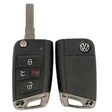 Usado, Chave remota 2018 2019 Volkswagen Golf R fabricante de equipamento original UNCUT 5G0.959.752.BP NBGFS12P01 "R" comprar usado  Enviando para Brazil