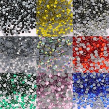 Hotfix transparente strass vidro strass ferro hot fix cristal para vestuário de tecido comprar usado  Enviando para Brazil