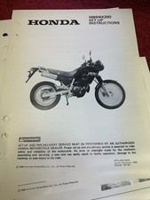 Honda 1989 nx250 for sale  Manhattan