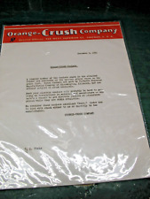 Orange crush company for sale  Rochester