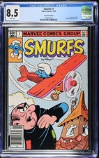 Smurfs cgc 8.5 for sale  Hoschton