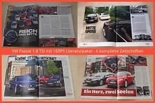 VW Passat 1.8 TSI mit 160PS Literaturpaket - 6 komplette Zeitschriften comprar usado  Enviando para Brazil