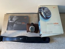 Nike Imara HRM monitor de frequência cardíaca digital corrida feminino conjunto de relógio esportivo SM0032 comprar usado  Enviando para Brazil