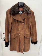 Vintage suede coat for sale  KILMARNOCK
