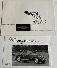 Morgan sales brochure for sale  STOURBRIDGE