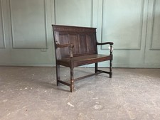 Oak bench hall for sale  GAINSBOROUGH