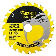 Sabrecut 190mm 24t for sale  OLDHAM