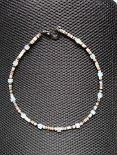 Colar de contas Emporio Armani com vidro iridescente - Na caixa original - Como novo comprar usado Colar de contas Emporio Armani com vidro iridescente - Na caixa original - Como novo comprar usado  Enviando para Brazil