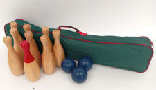 Garden skittles wooden for sale  RUGBY