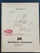 M.k. martin owners for sale  Altoona