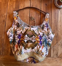 Schultertasche tasche bunt gebraucht kaufen  Meerbusch