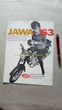 1963 jawa motorcycle d'occasion  Expédié en Belgium